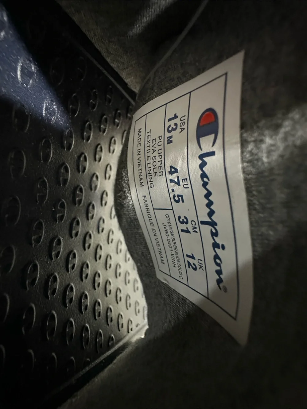 Men’s Blue Champion Slides